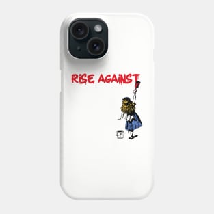 rise against red paint Phone Case