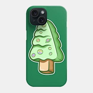 Christmas tree kawaii Phone Case