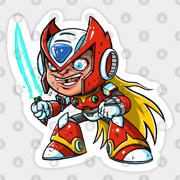 Mega Man Magnet/sticker, Zero Magnet/sticker, Megaman and Zero