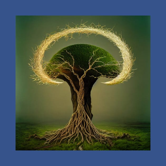 Yggdrasil World Tree of Life by Grassroots Green