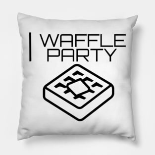 Waffle Party Pillow