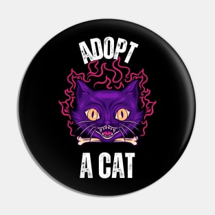 Adopt A Cat Pin