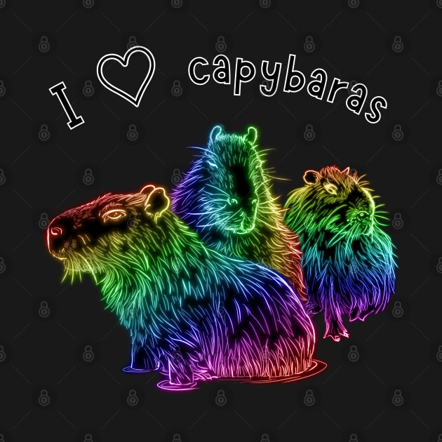 I love Capybaras by nimreninmu