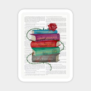 Court of Thorns and Roses Book Collection Magnet