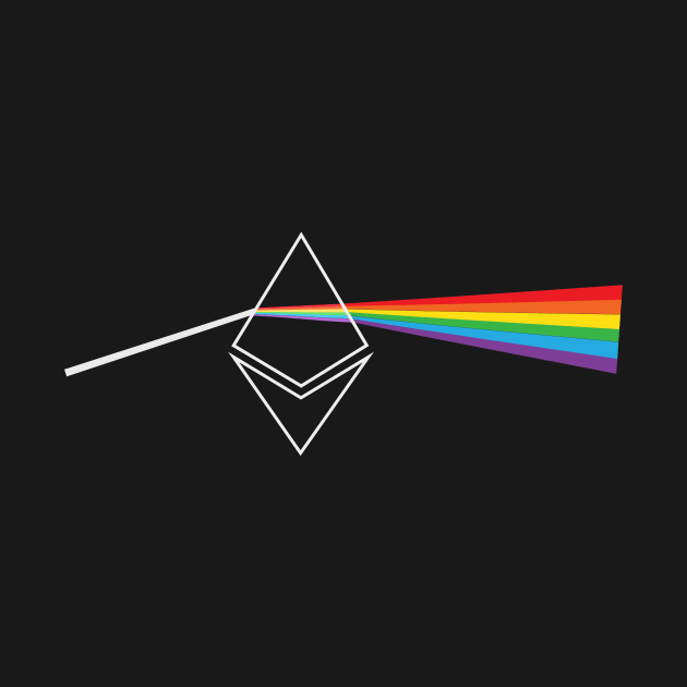 Ethereum Rainbow Prism by mangobanana