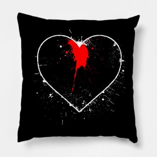 Bleeding heart-good and bad luck-Love-Gambling Pillow