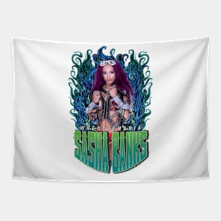 BANKS BLUE FLAME Tapestry