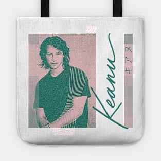 キアヌ KEANU REEVES 90s Aesthetic Fan Design Tote