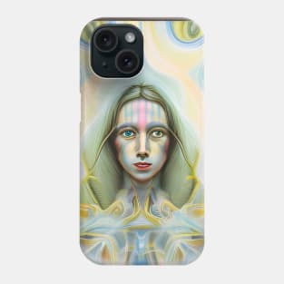 Dosed in the Machine (5) - Trippy Psychedelic Art Phone Case