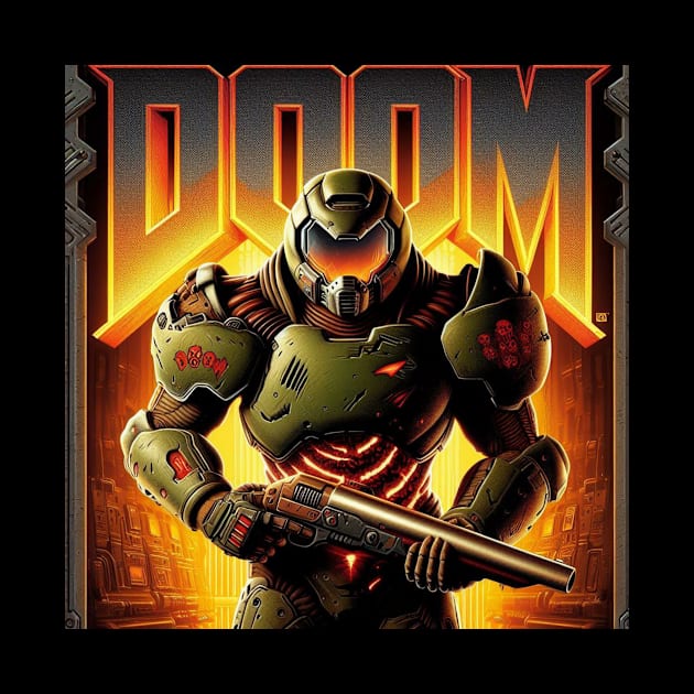 Doom Guy Badass by The Doom Guy