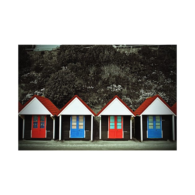 Bournemouth Beach Huts Dorset England by AndyEvansPhotos