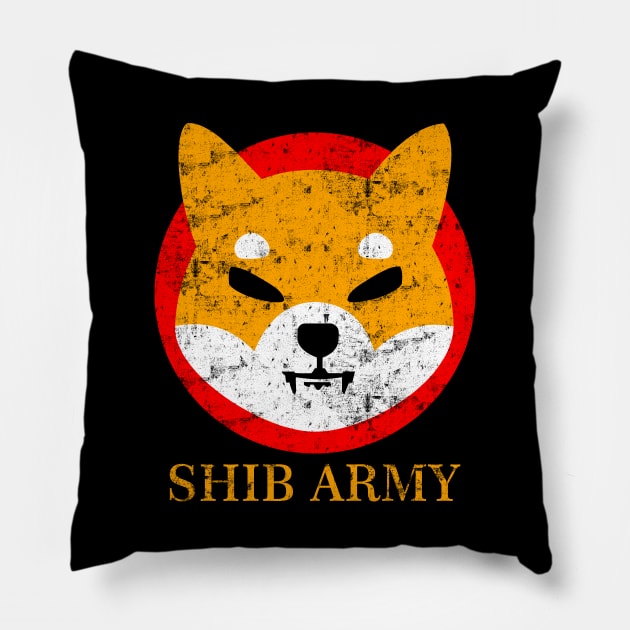 shib army Pillow by efanmr