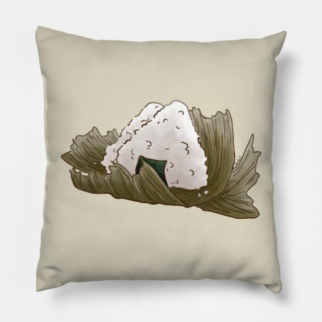 Onigiri Pillow by Lady_Caffiene