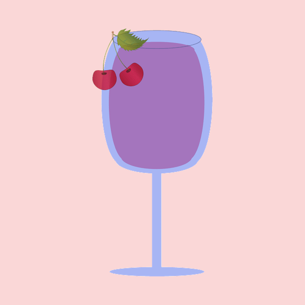 Cherry cocktail. by Design images