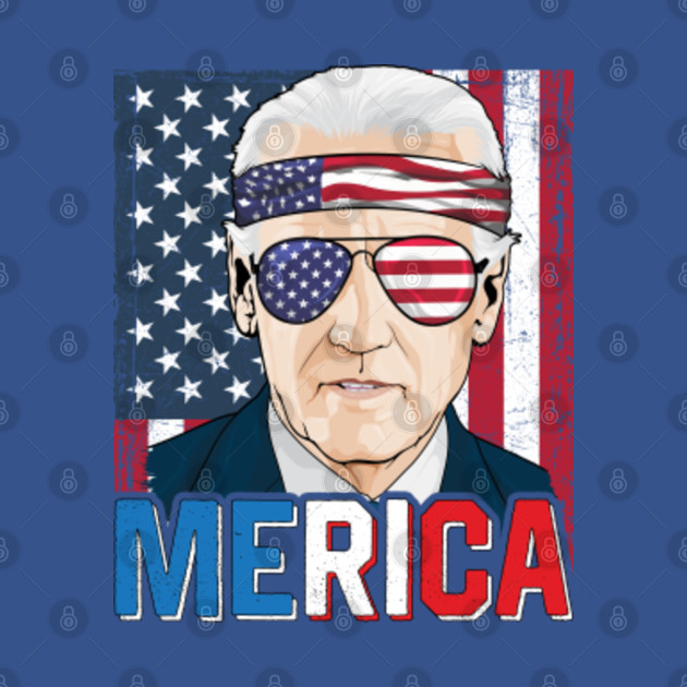 Disover Joe Biden 4th Of July Merica American Flag USA Patriotic - Joe Biden - T-Shirt