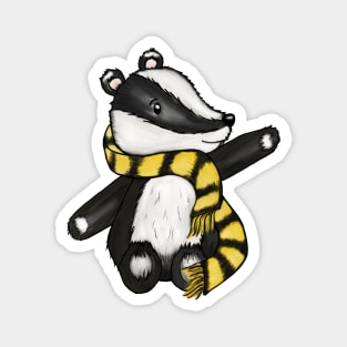 Badger Mascot Magnet