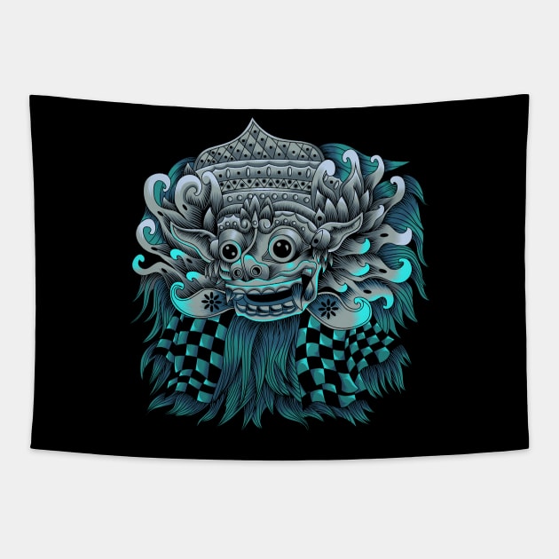 Barong Balinese the culture Tapestry by Marciano Graphic