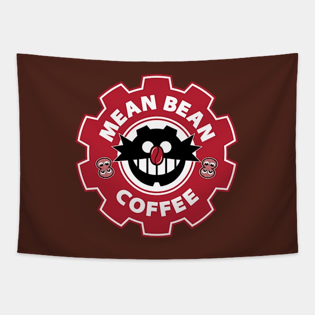 Mean Bean Coffee Tapestry by DCLawrenceUK