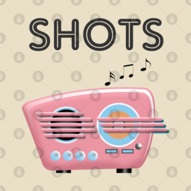Retro Vintage Radio Quotes Sayings Phrases Shots Radio TShirt