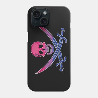 Bisexual Pirate Pride (darkMode) Phone Case