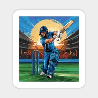 Virat Kohli Illustration Magnet