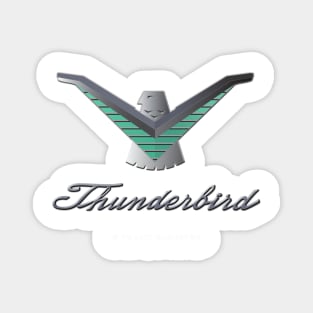 Thunderbird Emblem with Script Magnet