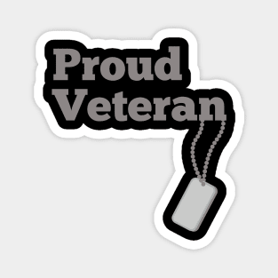 Proud veteran Magnet