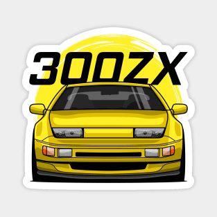 Yellow 300ZX Z32 Magnet