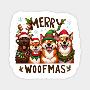 Jolly Woofmas Magnet