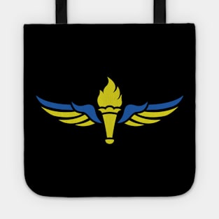 Winged torch Tote