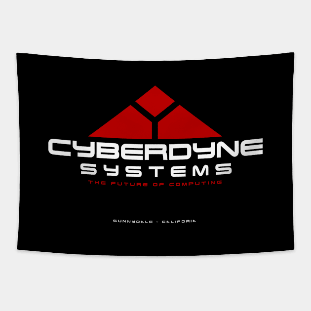 Cyberdyne Systems Future Of Computing Terminator Tapestry by Rebus28