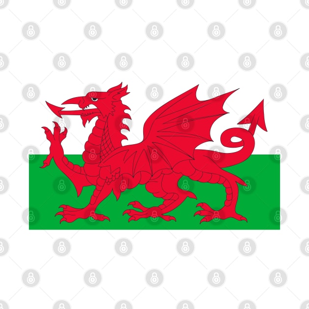 The Flag of Wales by DiegoCarvalho