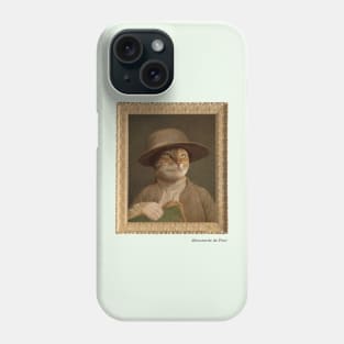 Meownardo da Vinci cat Phone Case