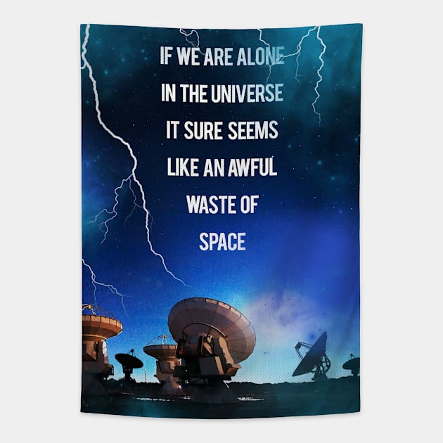 Contact movie inspired Tapestry by 2ToastDesign