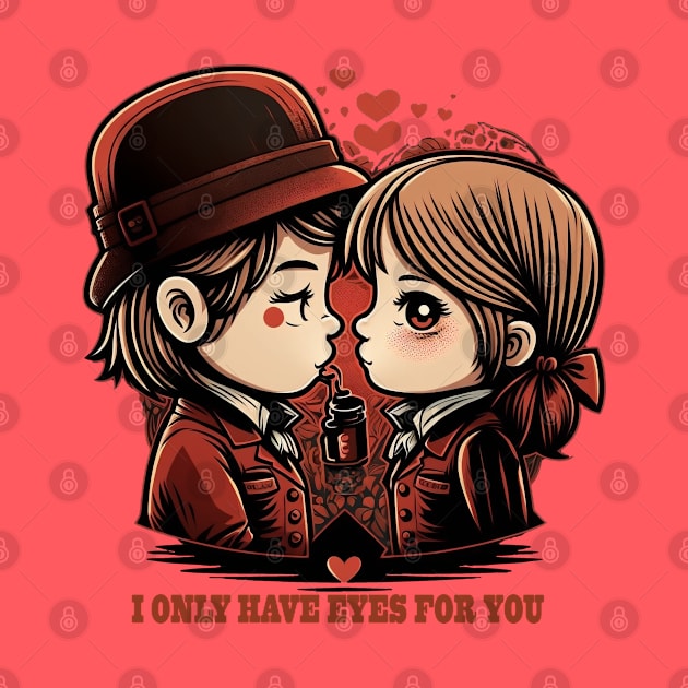 I only have eyes for you by Depressed Bunny