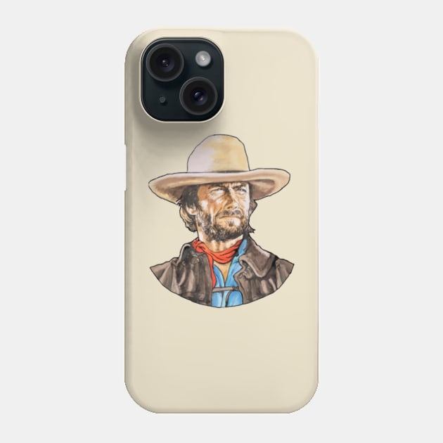 Johny sherrif Phone Case by Minyak Cimande