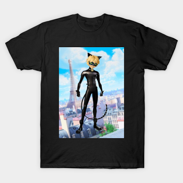 The Purrfect Cat Noir Miraculous Ladybug T Shirt Teepublic