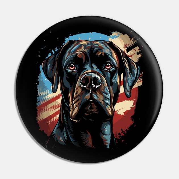 Patriotic Boxer Pin by JH Mart