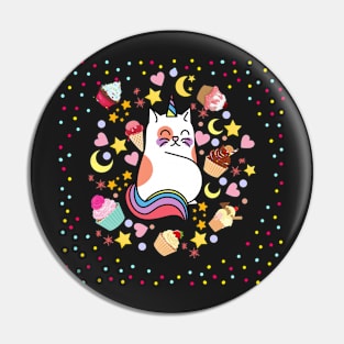 Sweet Tooth Caticorn Pin