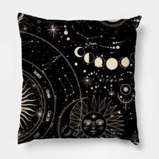 Astral landscape Pillow