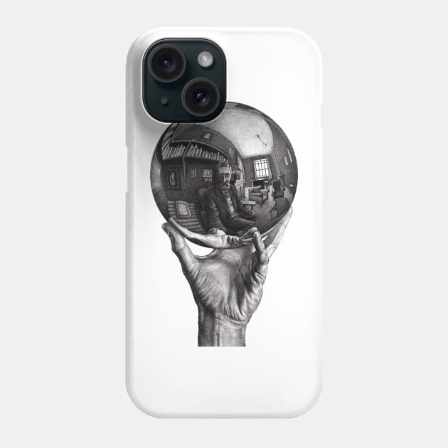 The wizard of illustration and graphic illusionism Phone Case by Dürer Design