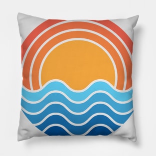 Sun and Ocean Pillow