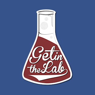 Get in the Lab - Flask T-Shirt