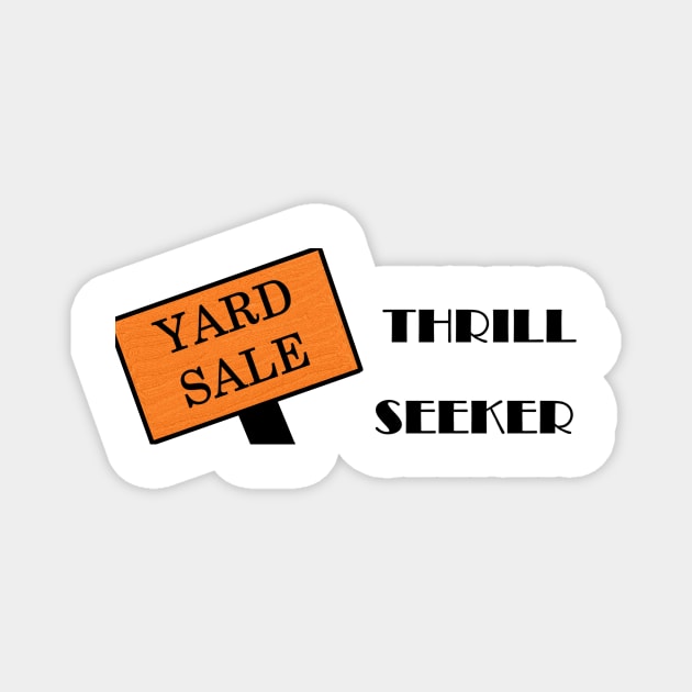 Yard Sale Magnet by The Asteroid Void