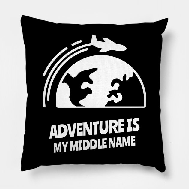 adventure is my middle name Pillow by juinwonderland 41