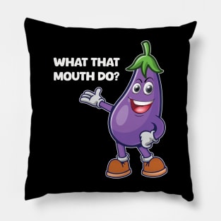 The Eggplant Pillow