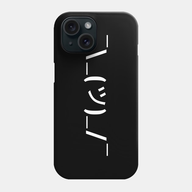 Shrug Phone Case by Kaiser