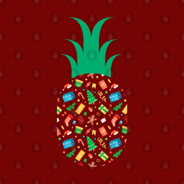 A Christmas Pineapple by nancy.hajjar@yahoo.com