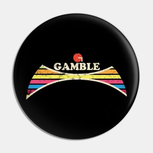 Gamble Records Pin