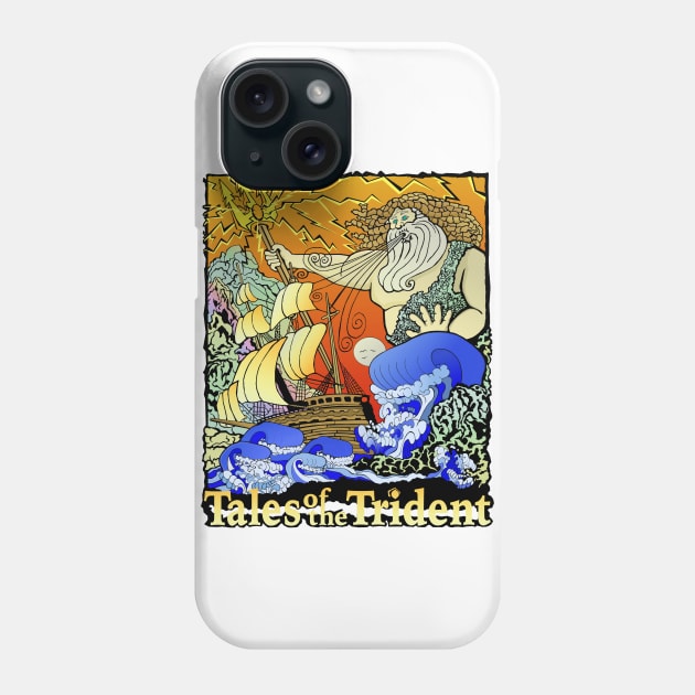 Tales of the Trident: Poseidon Phone Case by SvanO Design